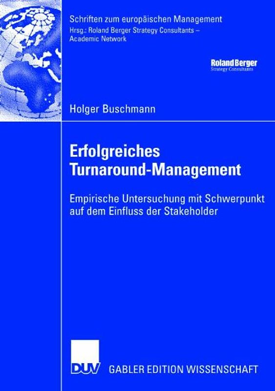 Erfolgreiches Turnaround-Management