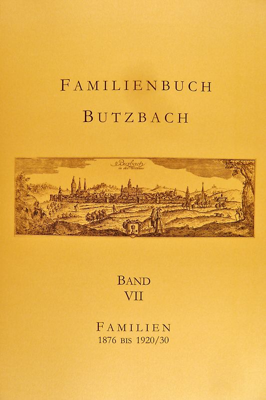 Familienbuch Butzbach Band VII