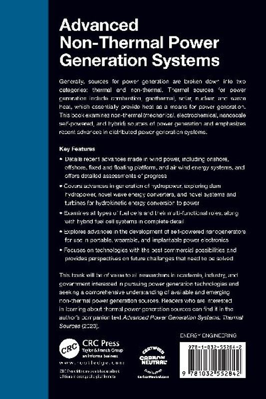 Advanced Non-Thermal Power Generation Systems