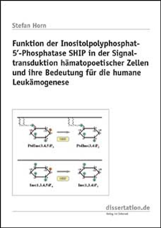 Funktion der Inositolpolyphosphat-5’-Phosphatase SHIP in der Signaltransduktion hämatopoetischer Zellen und ihre Bedeutung für die humane Leukämogenese