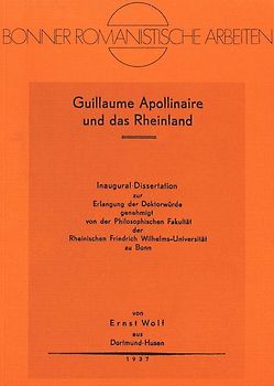 Guillaume Apollinaire und das Rheinland