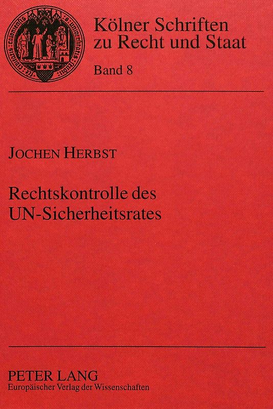 Rechtskontrolle des UN-Sicherheitsrates