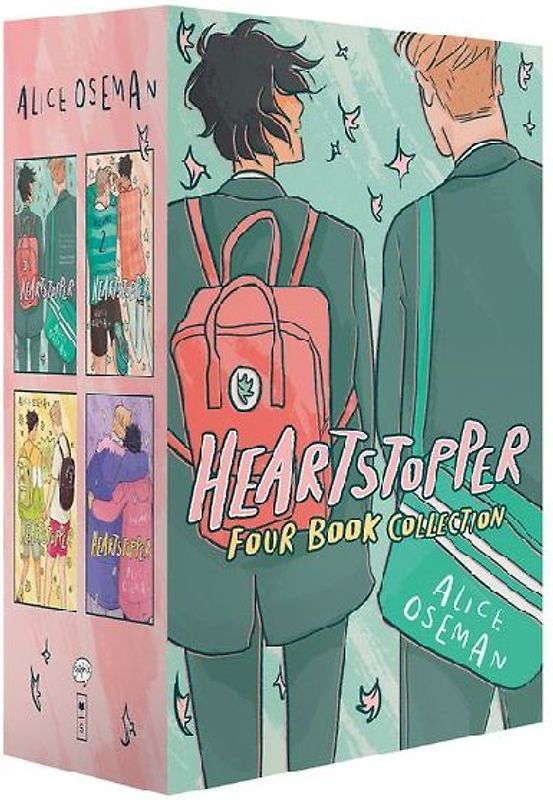 Heartstopper #1-4 Box Set
