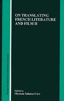 On Translating French Literature and Film II