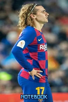 Notebook : Antoine Griezmann Notebook 100 Pages Collage Lined Pages Thankgiving Notebook Journal Gift Idea For Students, Teens, Boy and Girl #250