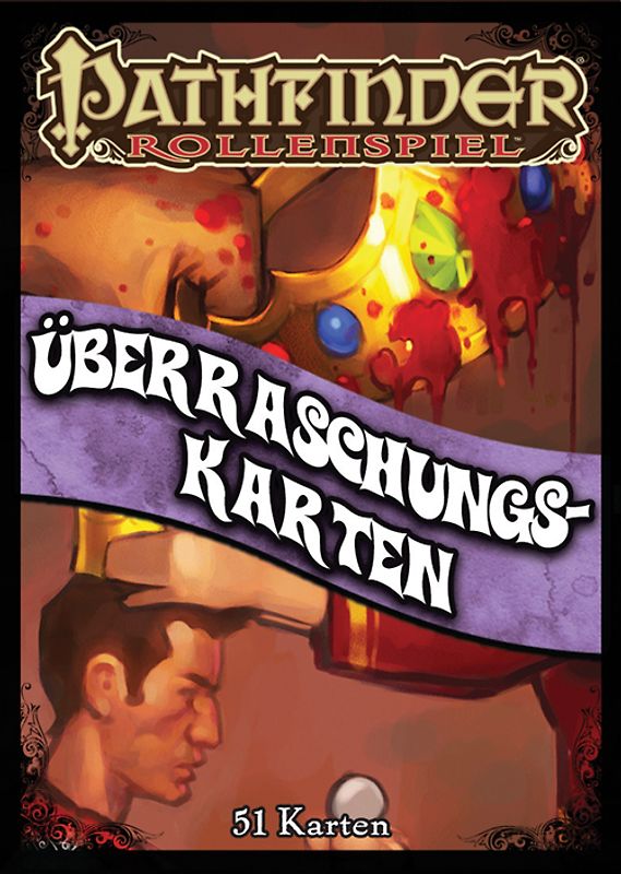 Überraschungskarten. Pathfinder-Spielhilfe