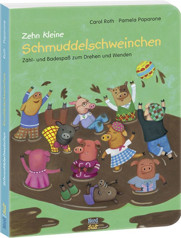 Zehn kleine Schmuddelschweinchen / Zehn kleine Knuddelschweinchen