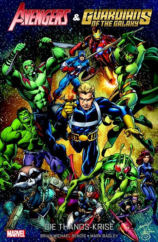 Avengers & die Guardians of the Galaxy