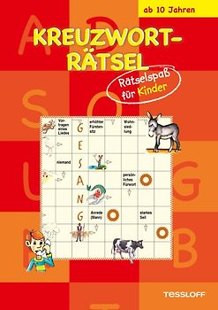 Kreuzworträtsel ab 10 Jahren (Rot)