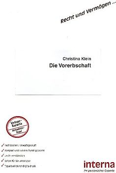 Die Vorerbschaft