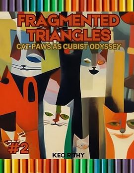 Fragmented Triangles: Cat Paws as Cubist Odyssey (Geometric Paws: Cubist Reflections on Cat People, Band 2)