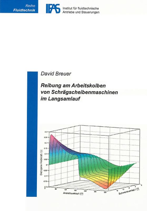 Reibung am Arbeitskolben von Schrägscheibenmaschinen im Langsamlauf