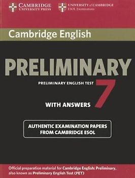 Cambridge English Preliminary 7 Student's Book Pack (Student's Book with Answers and Audio CDs (2)) (Pet Practice Tests)
