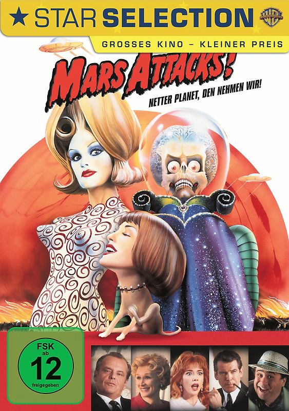 Mars Attacks! DVD