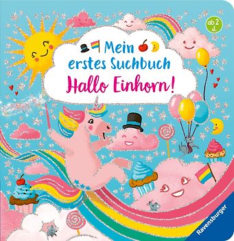 Mein erstes Suchbuch: Hallo, Einhorn!