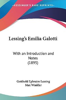 Lessing's Emilia Galotti