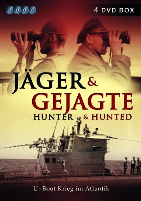 Jäger und Gejagte - U-Boot Krieg im Atlantik [4 DVDs] DVD