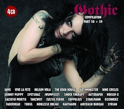 Various - Gothic Compilation 58+59 [4 CDs]
