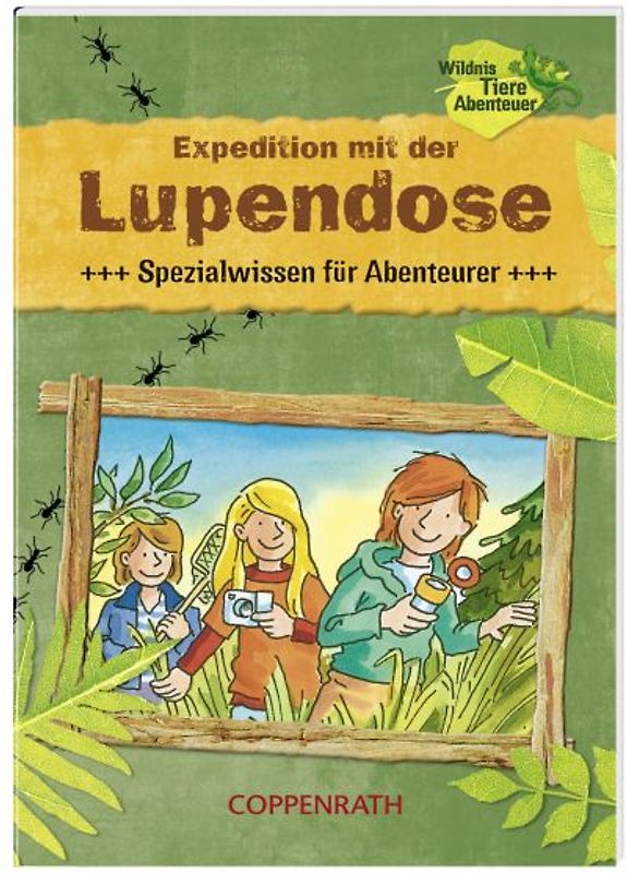 Expedition mit der Lupendose