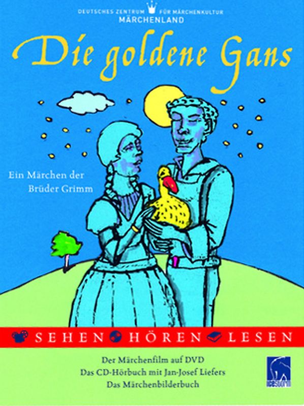 Die goldene Gans (DVD + Audio-CD + Buch) DVD