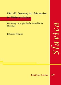 Über die Betonung der Substantiva im Kleinrussischen