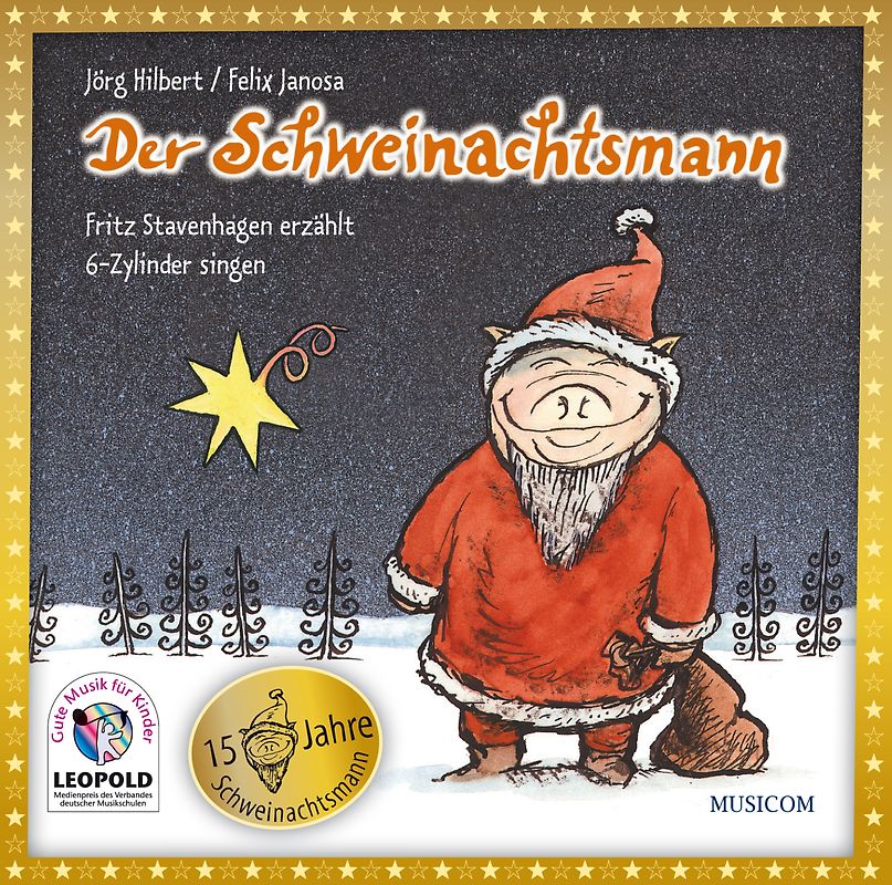 Der Schweinachtsmann. 6-Zylinder singen