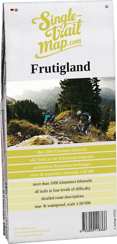 Singletrail Map 031 Frutigland