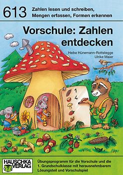 Vorschule Übungsheft ab 5 Jahre für Junge und Mädchen - Zahlen entdecken