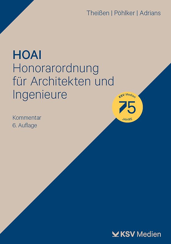HOAI – Honorarordnung für Architekten und Ingenieure