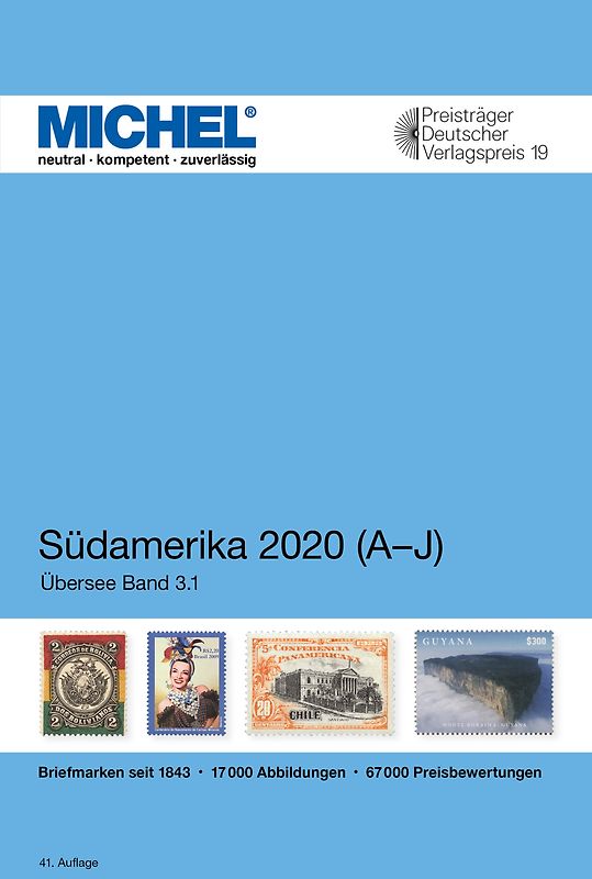 MICHEL Südamerika A-J 2020