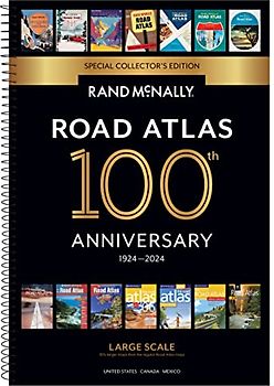 Rand McNally Road Atlas: 1924-2024 (The Rand McNally Large Scale Road Atlas)