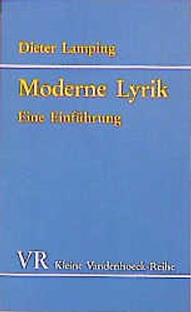 Moderne Lyrik. Eine Einführung