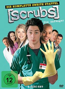 Scrubs: Die Anfänger - Die komplette zweite Staffel [4 DVDs] DVD
