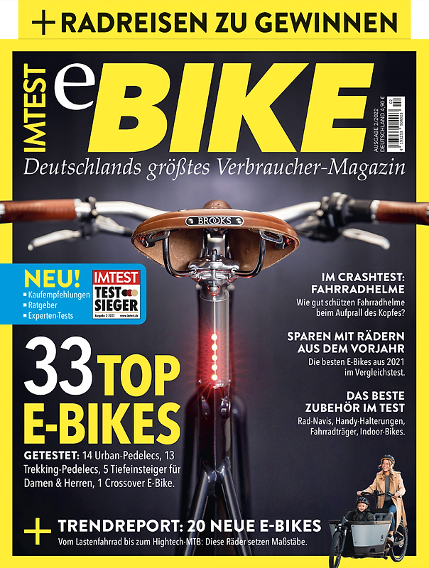 IMTEST eBike - Deutschlands größtes Verbraucher-Magazin