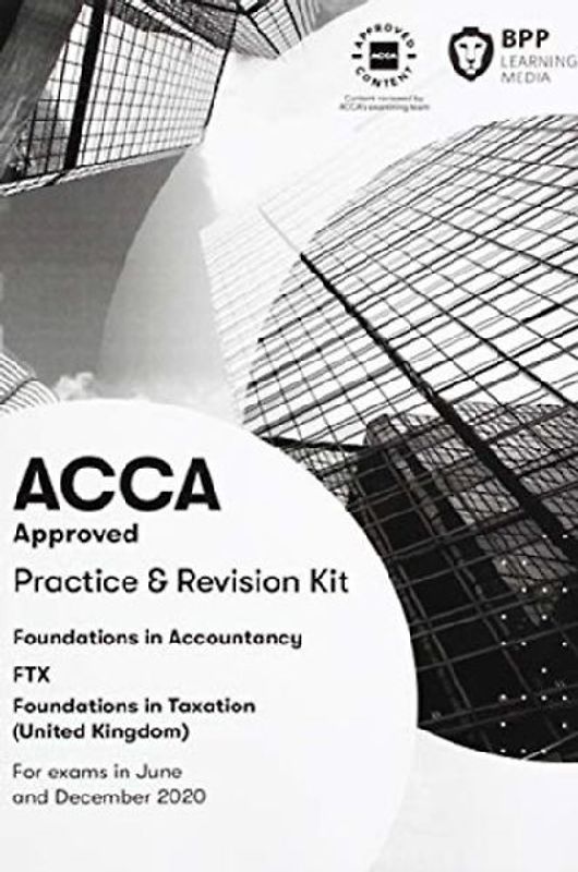 FIA Foundations in Taxation FTX FA2019