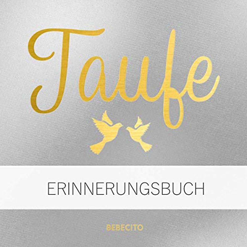 Taufe Erinnerungsbuch: Taufgeschenke für Jungen und Mädchen, Babygeschenk und Geschenk vom Taufpaten für's Patenkind