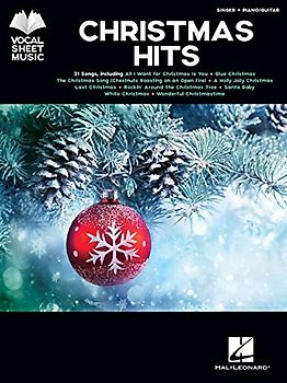 Christmas Hits (Singer + Piano/Guitar) (Vocal Sheet Music)