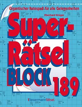 Superrätselblock 189 (5 Exemplare à 4,99 €)