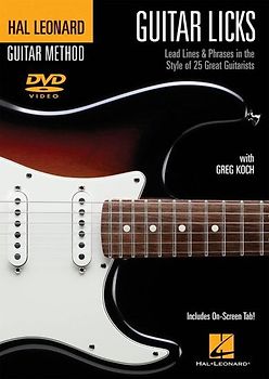 Greg Koch: Guitar Licks - Lead Lines And Phrases In The Style Of 25 Great Guitarists [UK Import] DVD
