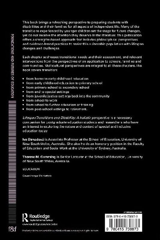 Lifespan Transitions and Disability