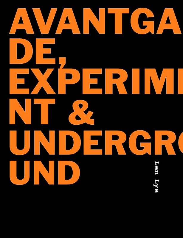 Avantgarde, Experiment & Underground