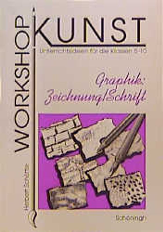 Workshop Kunst / Graphik: Zeichnung /Schrift