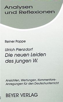 Plenzdorf -  Die neuen Leiden des jungen W.