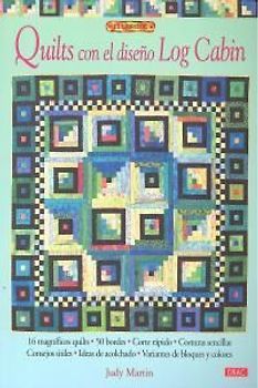 Quilts con el diseño log cabin