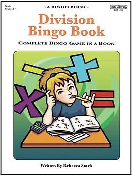 Division Bingo Book: Complete Bingo Game In A Book