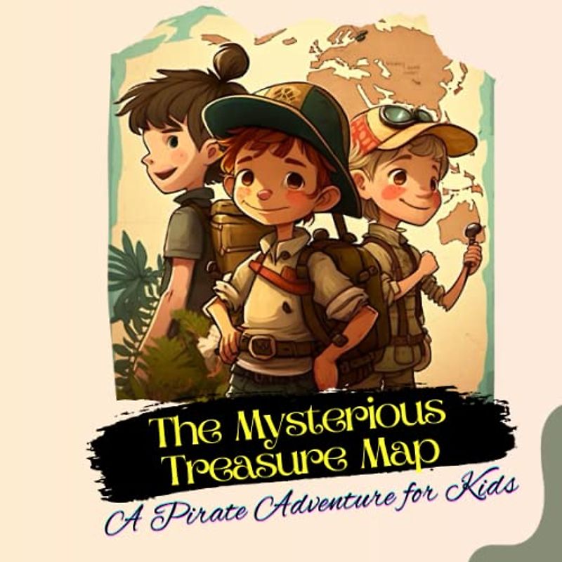 The Mysterious Treasure Map A Pirate Adventure for Kids Stories for children Age 4-8 with Colorful Illustrations