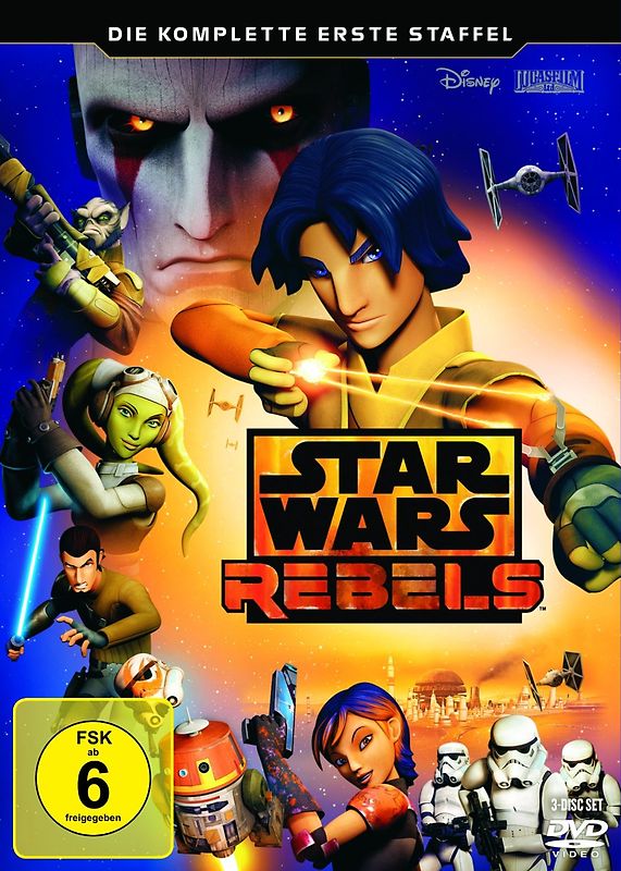 Star Wars Rebels - Die komplette erste Staffel [3 DVDs] DVD