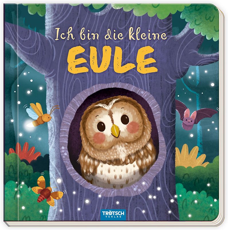 Trötsch Pappenbuch mit Reimen Ich bin die kleine Eule