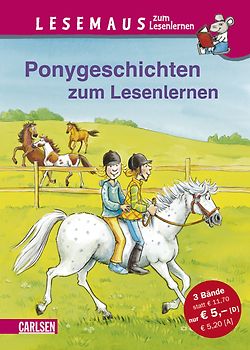 Lesemaus zum Lesenlernen Sammelbände, Band 2: Ponygeschichten zum Lesenlernen