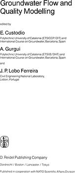 Groundwater Flow and Quality Modelling